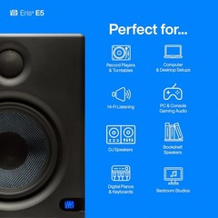 Studio Monitor with Acoustic Controls**