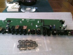 Line 6 Helix Rear Panel PCB #50-02-0515, Brand New