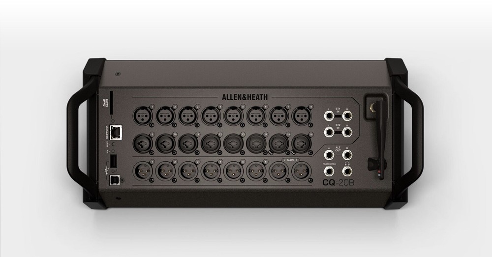 Allen and Heath CQ-20B Ultra-Compact 20in / 8out Digital Mixer with Wi-Fi