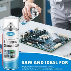 Electric Contact Cleaner Spray, Battery Terminal Cleaner, 14 Oz Can