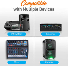 -PRO Professional Wireless Microphone System – Dual UHF Band, Wireless, Handheld