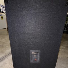 RadioShack 40-215 Passive PA Speaker 150W RMS 8 Ohm Wired 1/4″ Black