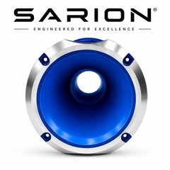 Sarion Aluminum Pro Audio Horn/Flare without Driver, Blue 2.5 in