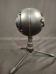 Blue Snowball ICE USB Condenser Microphone Matte Black **Tested & Working**