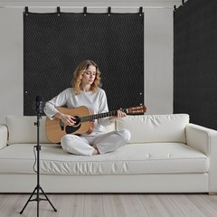 VEVOR 1 Pcs Sound Dampening Blankets 80 x 48 in Extra Large Soundproof Blanket
