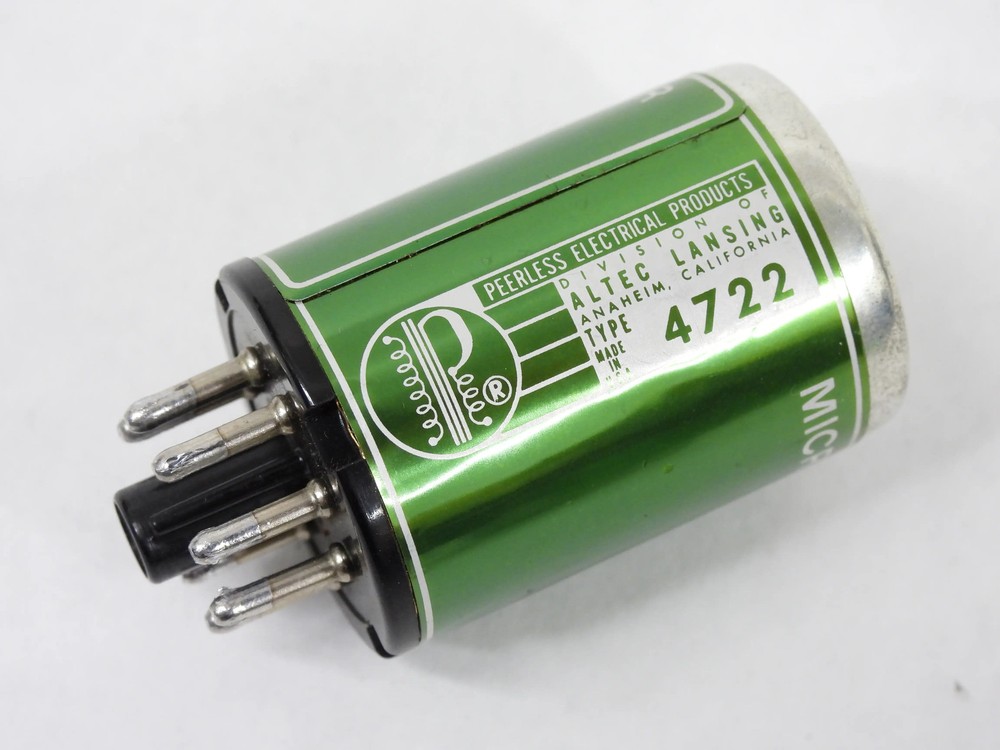 Altec Lansing Peerless 4722 Plug-In Step-Up Microphone Transformer (excellent)