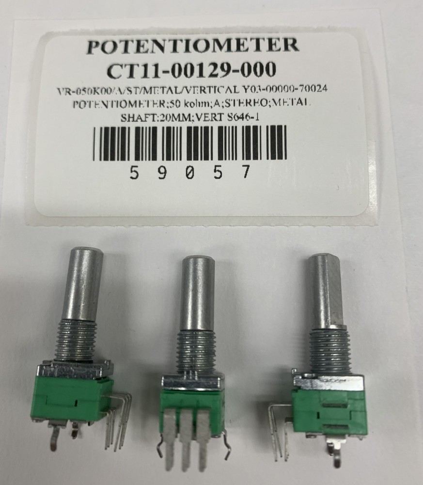 Midas M32 & Behringer X32 Headphone, Ctrl Room Potentiometer CT11-00129-000