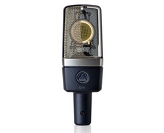 AKG C214 Studio Condenser Microphone Recording Mic w/Case & Shock Mount 20dB Pad