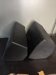 Nady Audio PM-100 Personal Stage Monitor Speakers Pair Black Plastic Metal Used