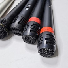 Lot of 10 Assorted Microphones – Used, Various Colors/Models