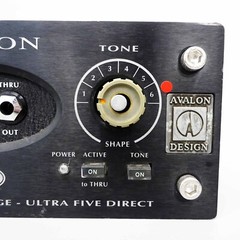 AVALON DESIGN U5 Pure Class A Instrument DI-Pre Amplifier Black Model Tested