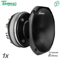 1x Timpano TPT-DH2000 SLIM 2″ Compression Driver + Horn – Titanium 8 Ohms 450W