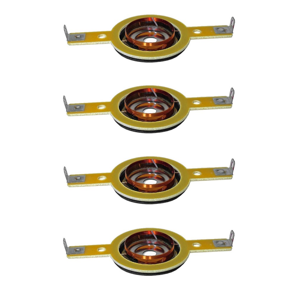 New 4 PCS TITANIUM DIAPHRAGM FOR PRV AUDIO RPTW350TI , DB DRIVE – P5TW 1D USA