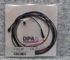 DPA 4061 Black 4061-BM Miniature Microphone Omni Lo-Sens MicroDot LEGACY NEW