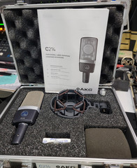 AKG C214 Professional Large-Diaphragm Condenser Microphone