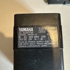 Yamaha R100 Digital Reverb Processor Black UNTESTED
