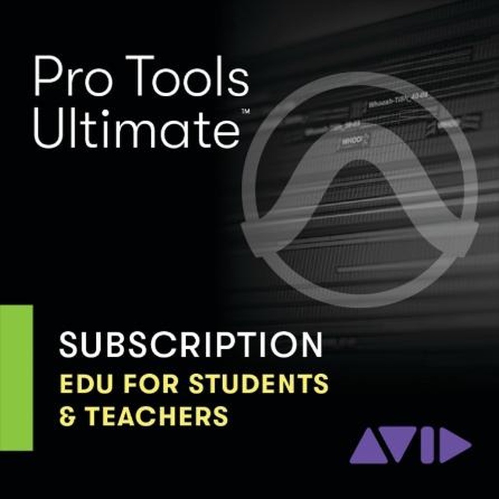 Pro Tools – ULTIMATE 1-Year Subscription NEW – Student/Teacher (Educ – Educatio