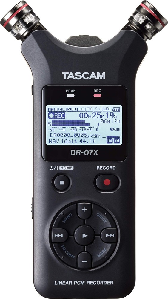 TASCAM DR-07X USB audio interface stereo linear PCM Recorder Handy Retors USB Mi