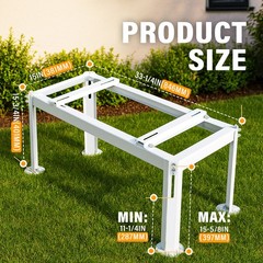 Steel Ground Stand Heavy Duty Condenser Stand For Mini Split Air Conditioners