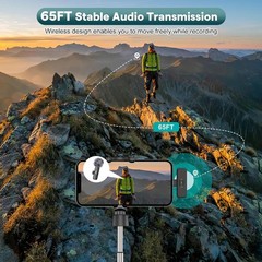 Compact Wireless Lavalier Mic for Content Creators – Noise Reduction & Clarity