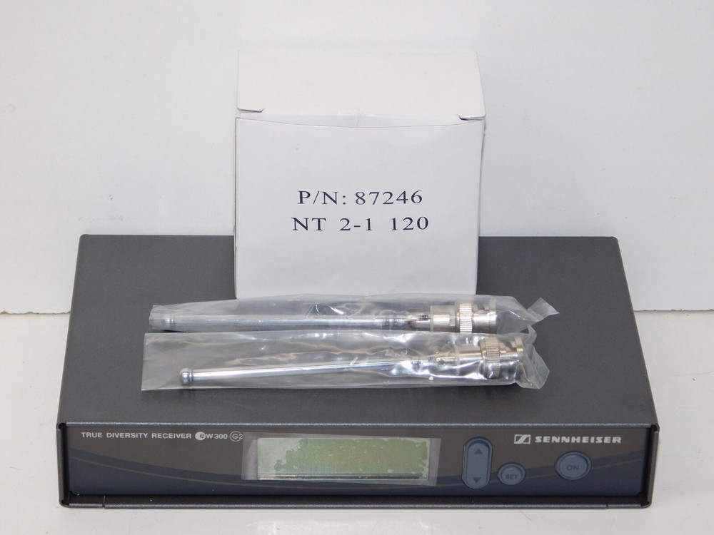 New Sennheiser EM 300 G2 C Wireless Mic True Diversity Rack Receiver 740-776MHz