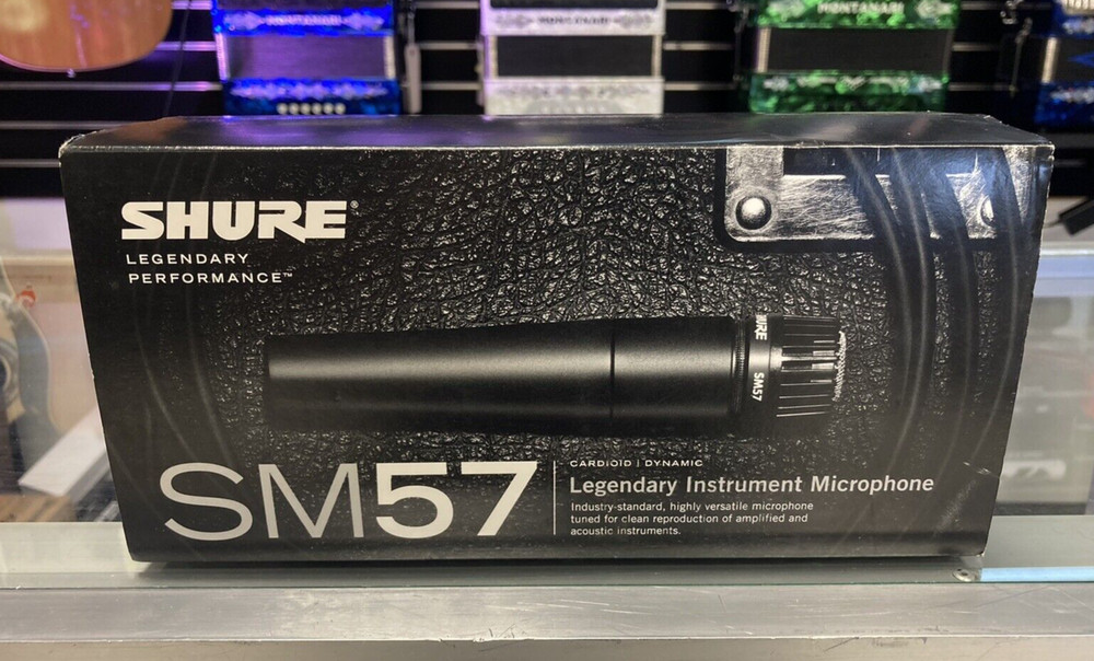 Shure SM57 Cardioid Dynamic Home Recording Mic – SM57LC