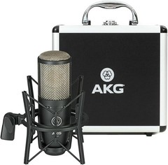 AKG P220 Large Diaphragm Condenser Microphone + Pop Filter + Cable FREE SHIPPING