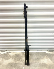 On-Stage MS-5230B Black Metal Foldable Height-Adjustable Mic Boom Tripod Stand