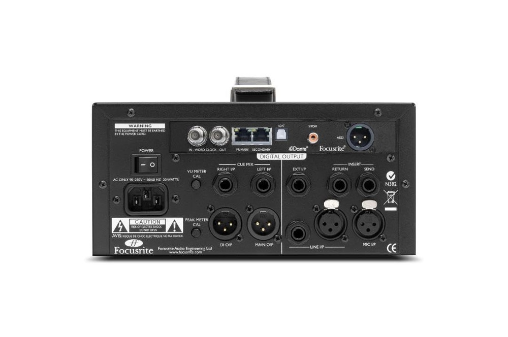 Focusrite ISA ADN2 Two-Channel Precision Analog-to-Digital Card with Black