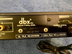 dbx 150 Type I Noise Reduction System W/Out Rack Ears