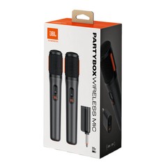 JBL PartyBox Wireless Mic 2x Digital Mics + Dongle 20H Battery New in Box