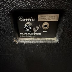 Carvin 115-JBL Bass System PA Speaker Cabinet 15″ 150W 8 Ohm Passive