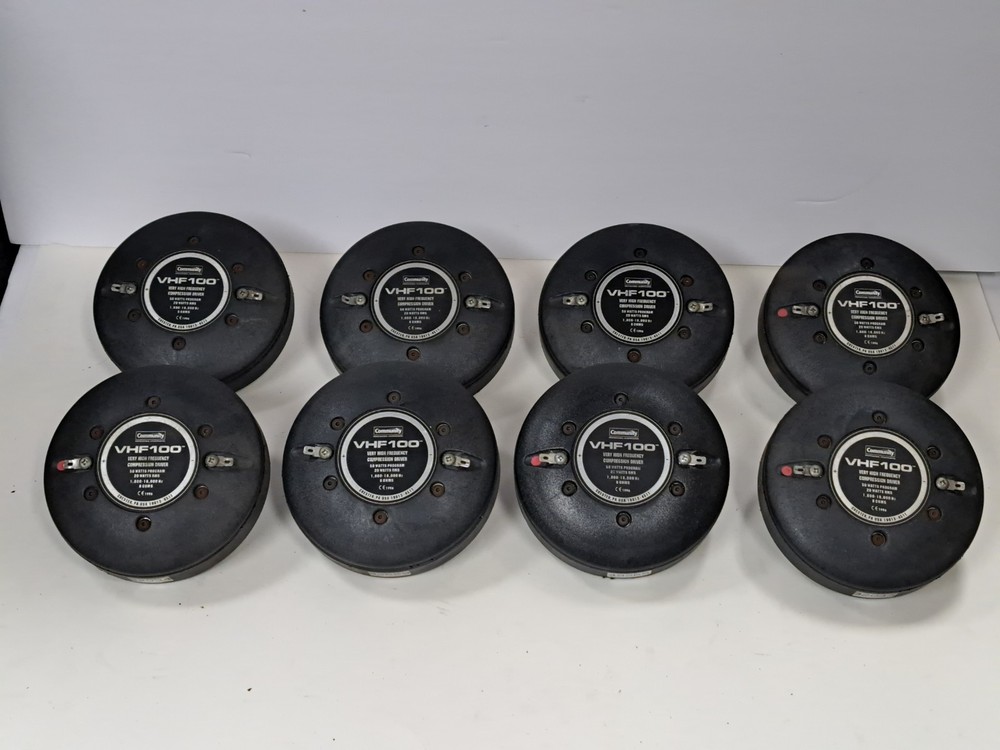 ONE Community vhf100 compression driver 1″ exit Very High Frequency