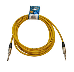 Reference Tool Cable Jack Male Straight 4.5 mt Yellow 4.5 Made in Italy