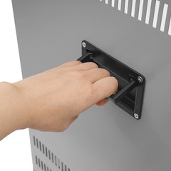 Grey 12U 19.8*22.4*23.6 in Carbon Steel Network & Stereo Rack For Nightclubs