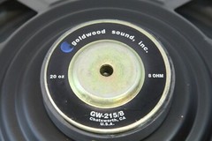 2 Goldwood GW-215/40/8 15″ OEM Woofer 40 oz.