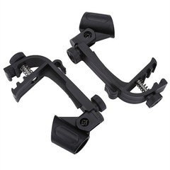 Drum Mic Clip Mount, 4 PCS Adjustable Drum Microphone Mount Clamp Holder, Mus…