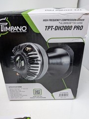Timpano TPT-DH2000 PRO Titanium Driver with 2″ 450W Aluminum PRO Horn