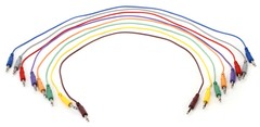 Hosa CPP-890 1/4″ TS Male Patch Cable 8-pack – 3′ (Various Colors)