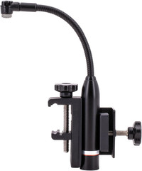 C98 Cardioid Condenser Gooseneck Drum Mic with Rim Mount – Low Noise, High SPL,