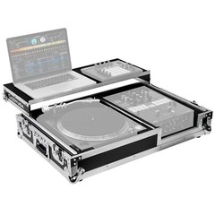 Odyssey FZGS1BM10W Flight Glide Style Universal Single Turntable DJ Coffin Ca…