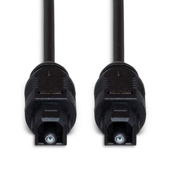 Hosa Toslink to Toslink ADAT Fiber-Optical Digital Audio Cable – 3′