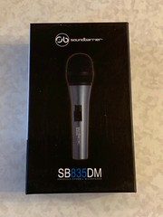 NEW SoundBarrier SB835DM Dynamic Cardioid Vocal Hand-held Microphone 3-Pin XLR