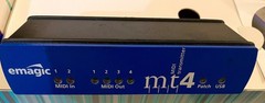 Emagic MT4 MIDI Interface MIDI Router – open box