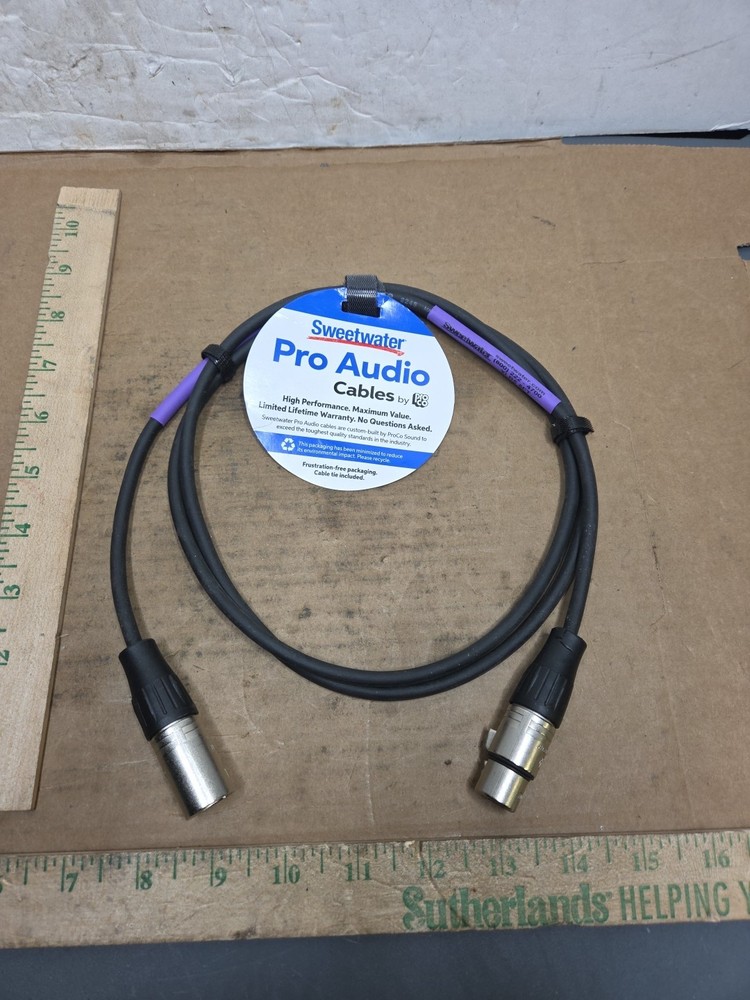 Pro Co Excellines Microphone Cable – 5 feet, Sweetwater Exclusive Exmss-5