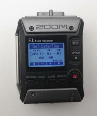 ZOOM F1 Field Recorder W/ New batteries installed