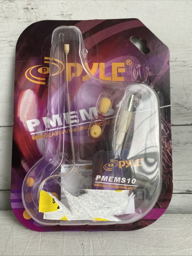 Pyle PMEMS10 Mini Ear Hanging XLR Omni-Directional Microphone