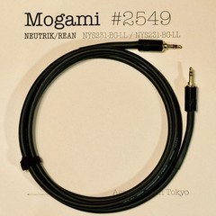 Mogami 2549 3.5mm TRS Stereo Mini Aux Cable REAN Multi Color Tokyo