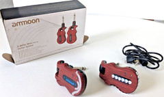 Ammoon 5.8GHz Wireless Guitar System Transmitter Receiver w/ Box USB Cable Teste