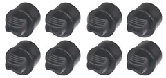 (8 PACK) NEUTRIK NDF Black Plastic Dummy Plug for Female XLR Panel Mount Jacks